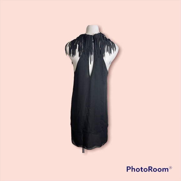 Babylon collection fringe cutout back double layer - Picture 2 of 11